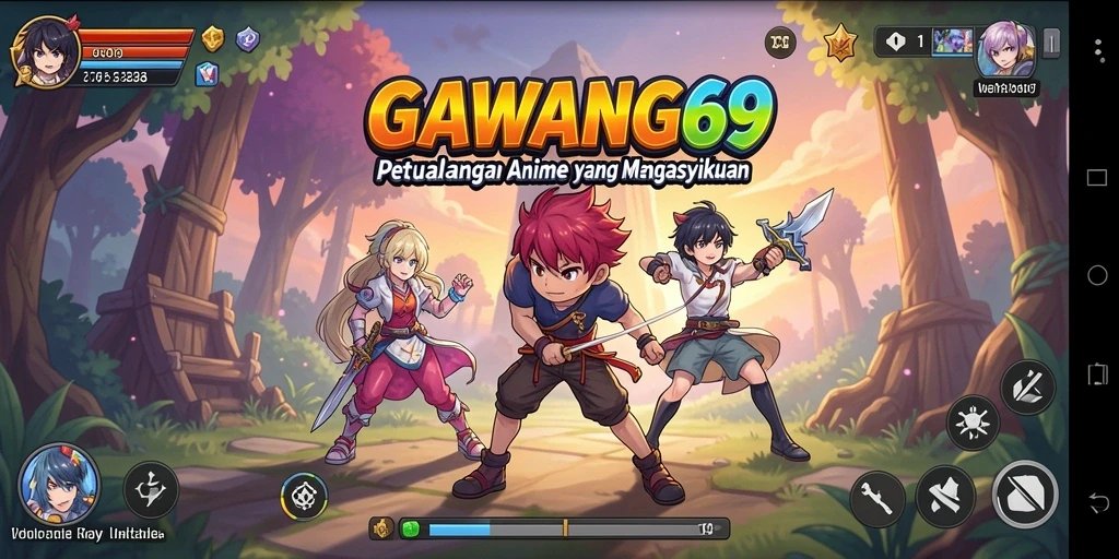 Tampilan seru dari gameplay GAWANG69 yang penuh aksi.