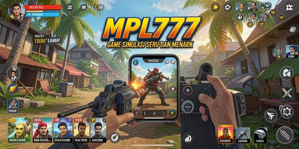 Screenshot gameplay MPL777 menunjukkan momen seru dalam simulasi dunia virtual.
