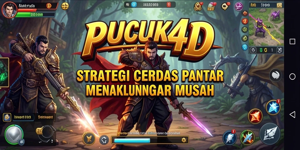 Screenshot PUCUK4D menunjukkan pertempuran strategi yang intens dan mendebarkan.