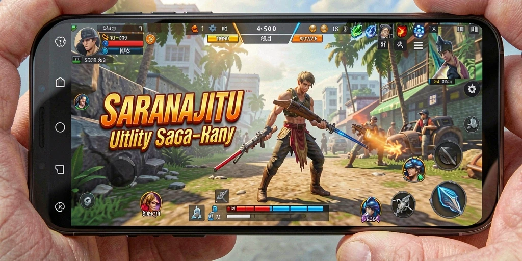 Tampilan antarmuka SARANAJITU yang modern dan fungsional.