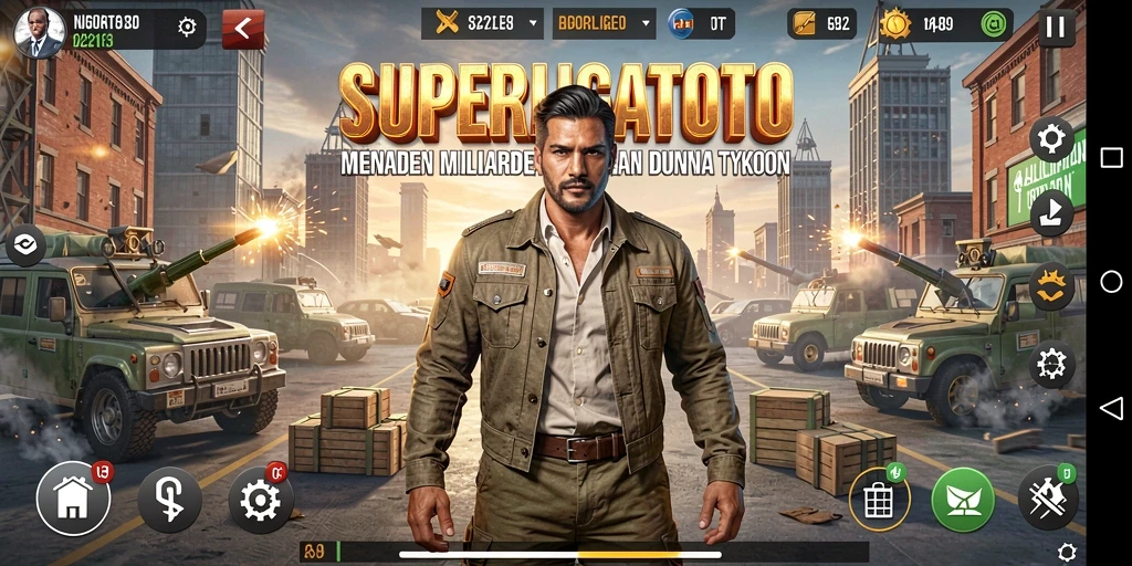 Gameplay seru di dunia tycoon yang penuh strategi.